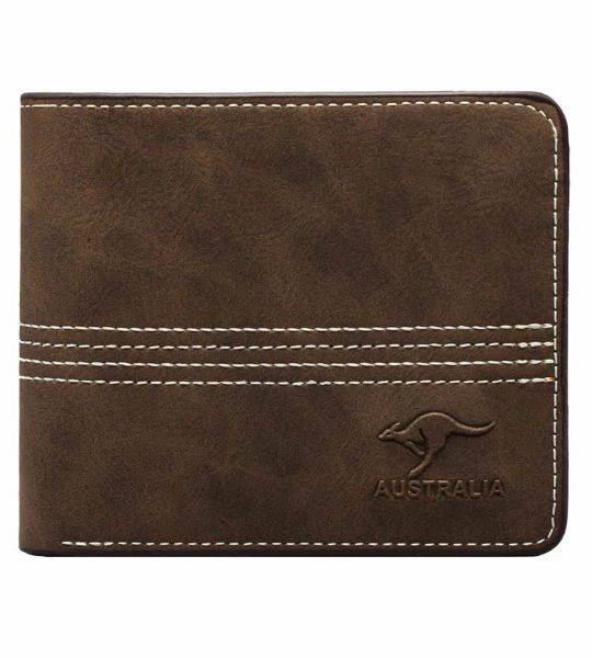 Picture of Mens Outback Wallet Grey - 3 Threadline