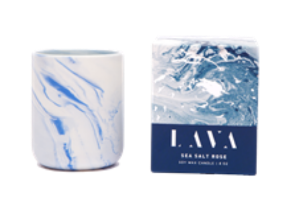 Picture of Lava Seasalt Rose 4oz Candle