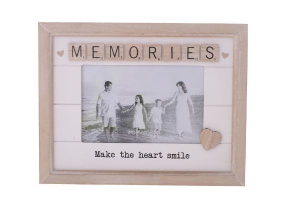 Picture of Scrabble Heart Frame